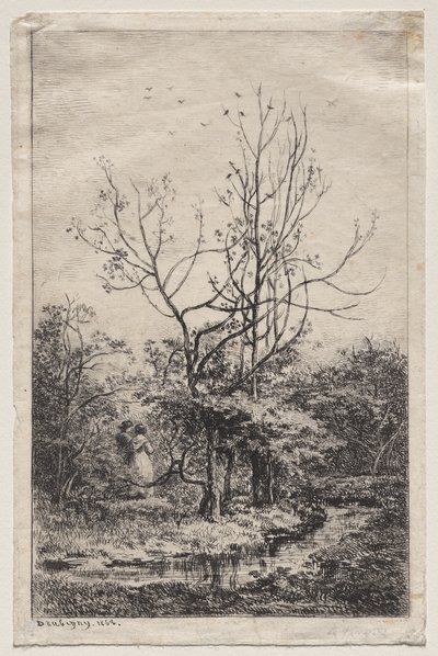 Sad autorstwa Charles Francois Daubigny