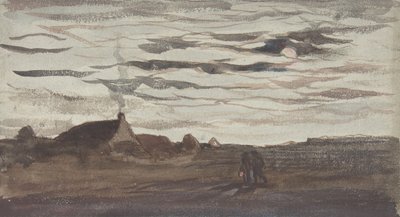 Światło księżyca, ok. godz. 1860. autorstwa Charles Francois Daubigny