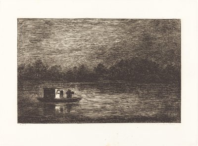 Nocna Podróż, 2. płyta autorstwa Charles Francois Daubigny