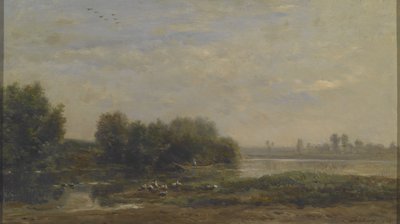 Na Oise autorstwa Charles Francois Daubigny