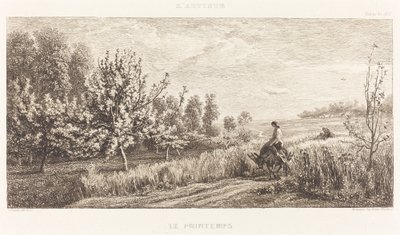 Wiosna autorstwa Charles Francois Daubigny
