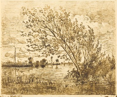 Stoisko Olch autorstwa Charles Francois Daubigny