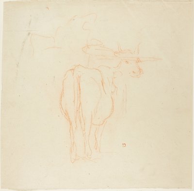 Bydło stojące autorstwa Charles Francois Daubigny