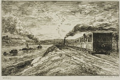 Odejście (Powrót) autorstwa Charles Francois Daubigny