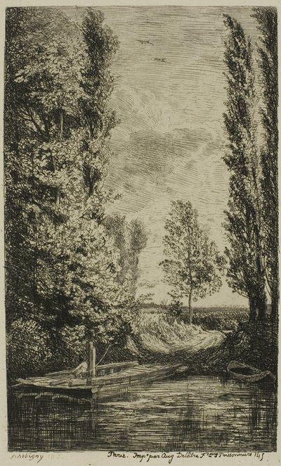 Prom autorstwa Charles Francois Daubigny