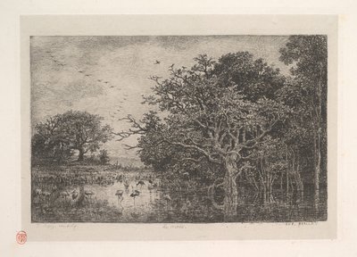 Bagna, 1851. autorstwa Charles Francois Daubigny