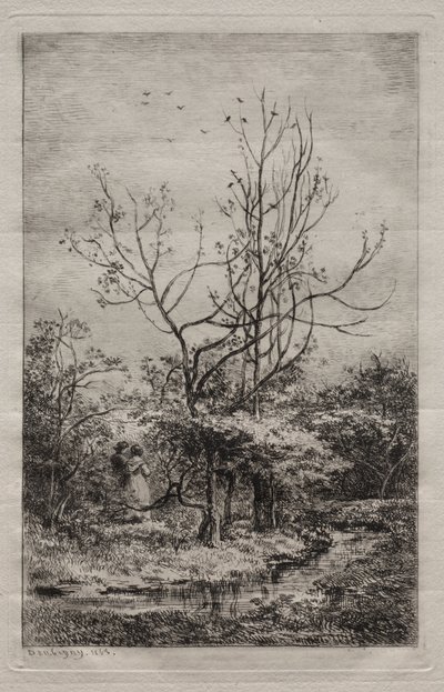 Sad autorstwa Charles Francois Daubigny