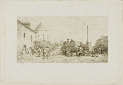 Żniwiarka autorstwa Charles Francois Daubigny