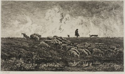 Prysznic autorstwa Charles Francois Daubigny