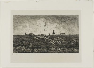 Prysznic autorstwa Charles Francois Daubigny