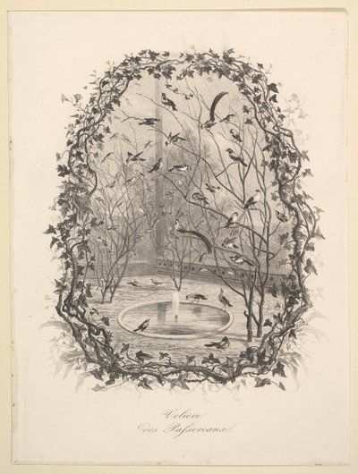Woliera Wróbla, 1843. autorstwa Charles Francois Daubigny