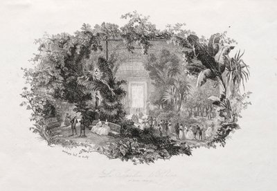 Ogród Zimowy, 1842-1843. autorstwa Charles Francois Daubigny