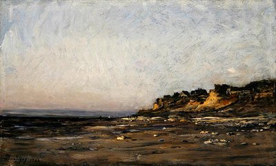 Villerville, Normandia autorstwa Charles Francois Daubigny
