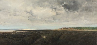 Villerville Widziane z Le Ratier, 1855. autorstwa Charles Francois Daubigny