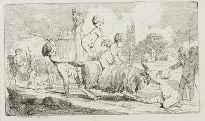 Bawiące się dzieci autorstwa Charles Francois Hutin