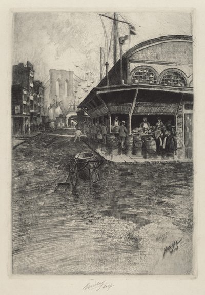 Targ Katarzyny, 19031907. autorstwa Charles Frederick William Mielatz