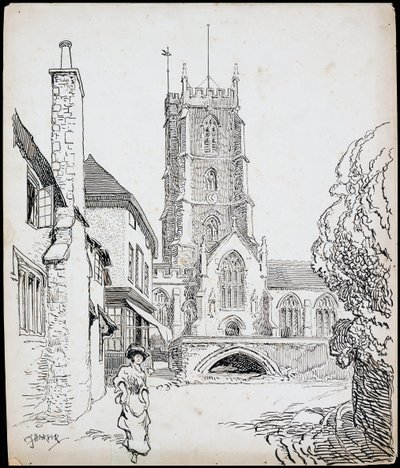 Priory Church of St George, Dunster, Somerset, 1892-1933 autorstwa Charles George Harper