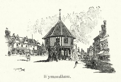 Wymondham (litografia) autorstwa Charles George Harper