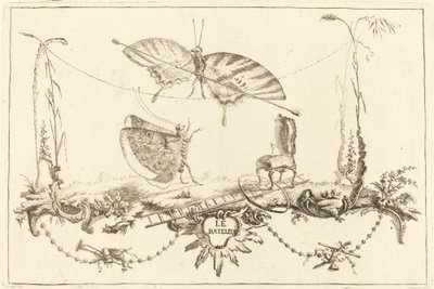 Nietoperz autorstwa Charles Germain de Saint Aubin