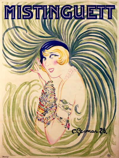 Mistinguett autorstwa Charles Gesmar