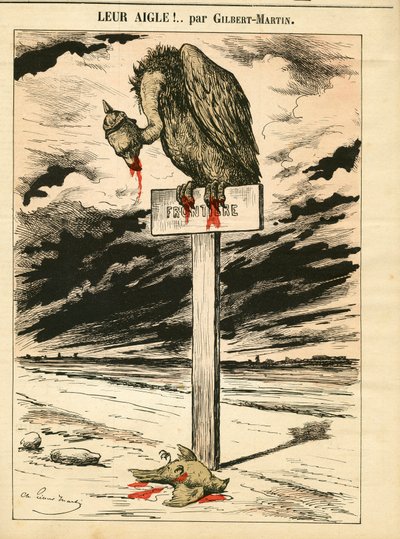 Okładka „Le Don Kichot”, numer 693, Kolor satyryczny autorstwa Charles Gilbert Martin