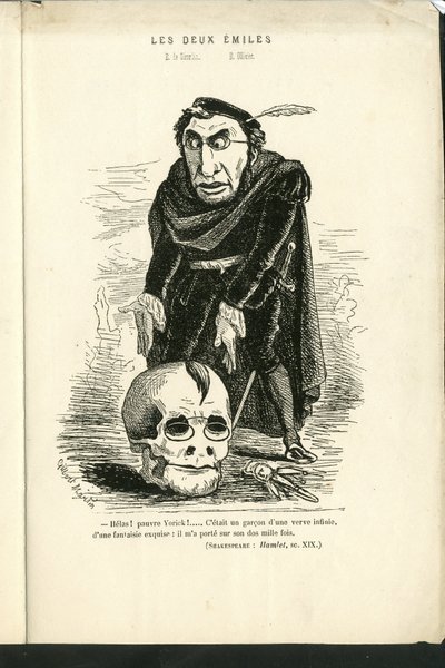 Ilustracja Charlesa Gilberta-Martina (1839-1905) w „” Współczesnych Grymasach”” autorstwa Charles Gilbert Martin