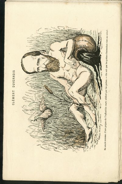 Ilustracja Charlesa Gilberta-Martina (1839-1905) w „” Współczesnych Grymasach”” autorstwa Charles Gilbert Martin