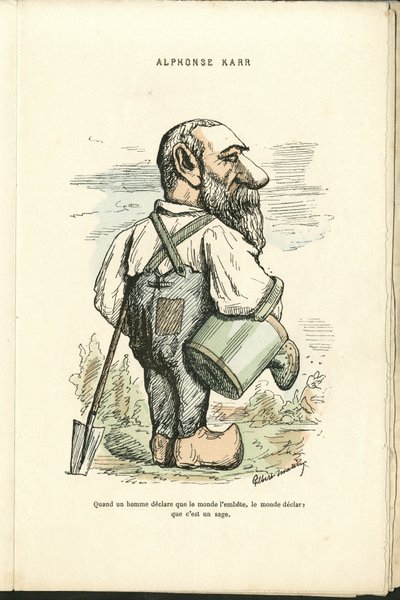 Ilustracja Charlesa Gilberta-Martina (1839-1905) w „” Współczesnych Grymasach”” autorstwa Charles Gilbert Martin