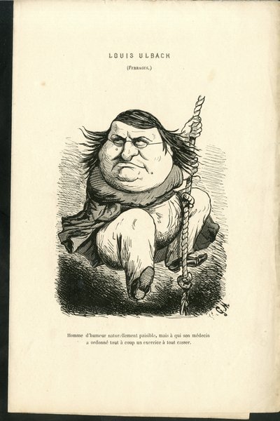 Ilustracja Charlesa Gilberta-Martina (1839-1905) w „” Współczesnych Grymasach”” autorstwa Charles Gilbert Martin