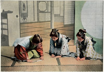 Ceremonia w Japonii, ok. 1890 r. autorstwa Charles Gillot
