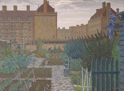 Działka Bethnal Green autorstwa Charles Ginner