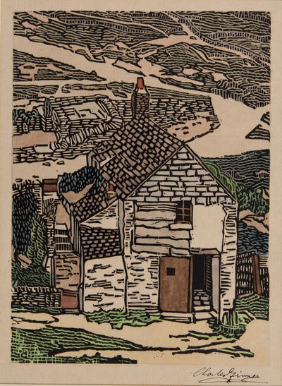 Chata Kornwalijska autorstwa Charles Ginner