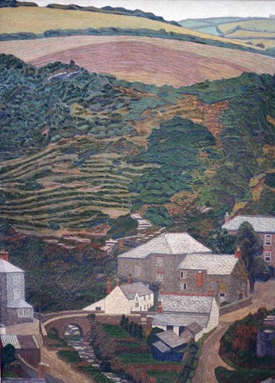 Zbocze autorstwa Charles Ginner