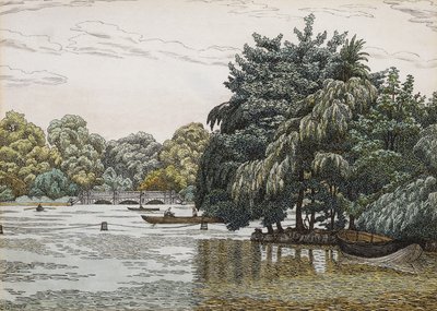 Serpentyna, Hyde Park autorstwa Charles Ginner