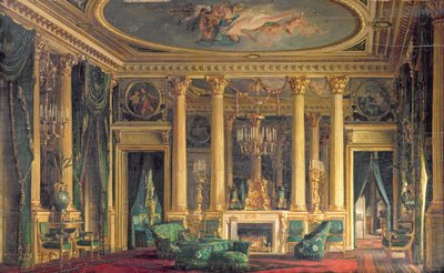 Salon w hotelu Monsieur Basile Parent, Place Vendome, Paryż, 1866 autorstwa Charles Giraud