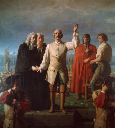 Egzekucja majora Davela autorstwa Charles Gleyre