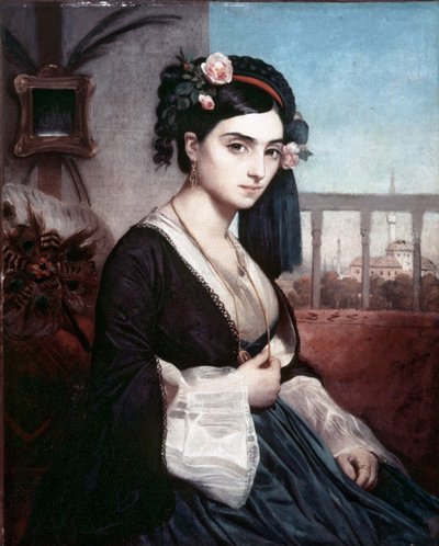 Orientalna dama autorstwa Charles Gleyre