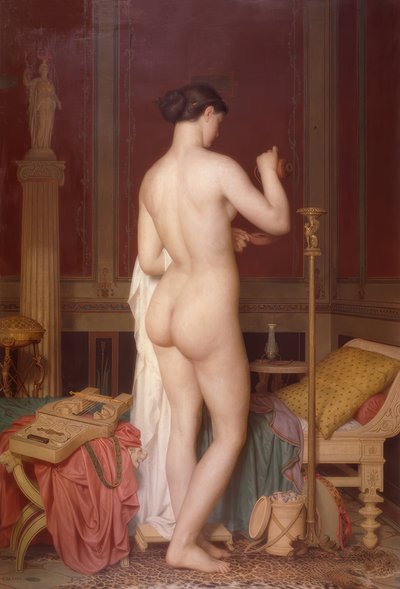 Sappho idzie spać autorstwa Charles Gleyre