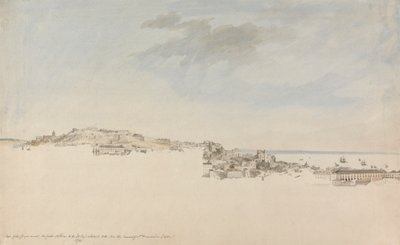 Lisbon from the Convent of St. Francis da Citadel autorstwa Charles Gore