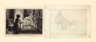 Ilustracja do starego sklepu z osobliwościami Karola Dickensa autorstwa Charles Green