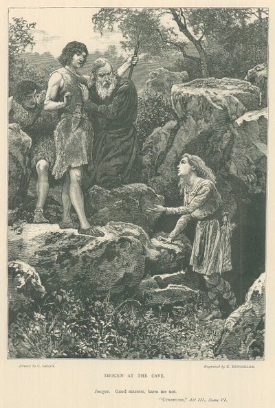Ilustracja do Cymbeliny autorstwa Charles Green