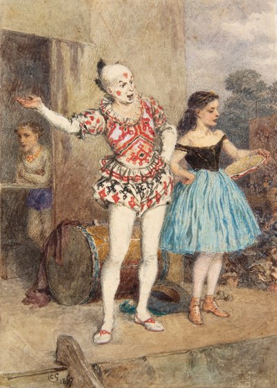 Występ na targach autorstwa Charles Green