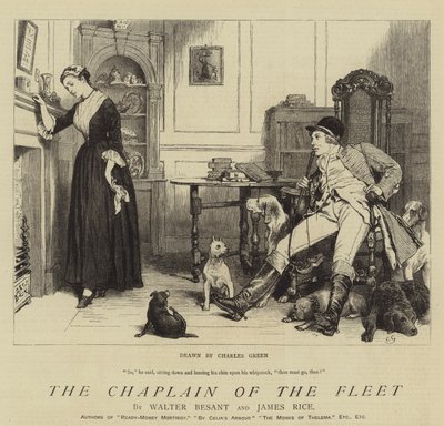 Kapelan Floty autorstwa Charles Green