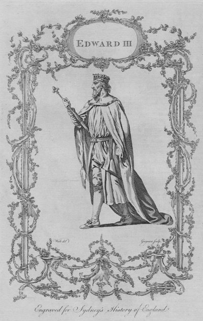 Edwarda III, 1773. autorstwa Charles Grignion