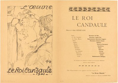 Król Candaule autorstwa Charles Guerin