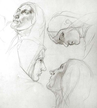 Studiuj dla mądrych i głupich dziewic autorstwa Charles Haslewood Shannon
