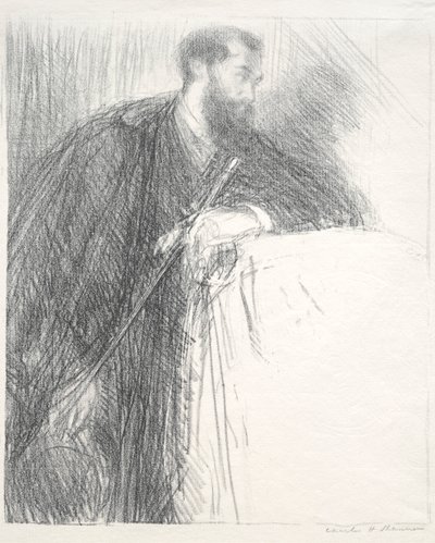 Lucien Pissarro autorstwa Charles Hasslewood Shannon