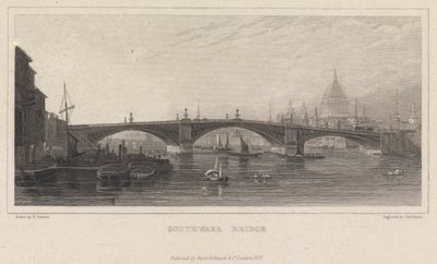 Most Southwark autorstwa Charles Heath