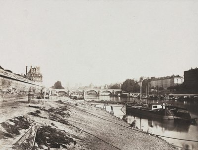 Widok z Pont de la Concorde, 1852. autorstwa Charles Henri Plaut