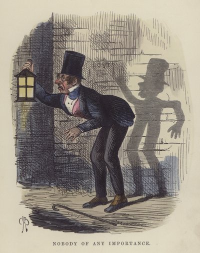Nikt Nie Ma znaczenia (kolorowy grawerunek) autorstwa Charles Henry Bennett